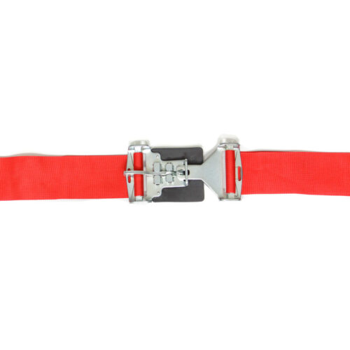 3in Lap Belt Red