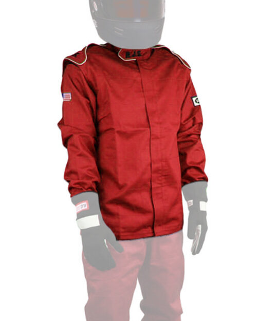 Jacket Red Large SFI-1 FR Cotton