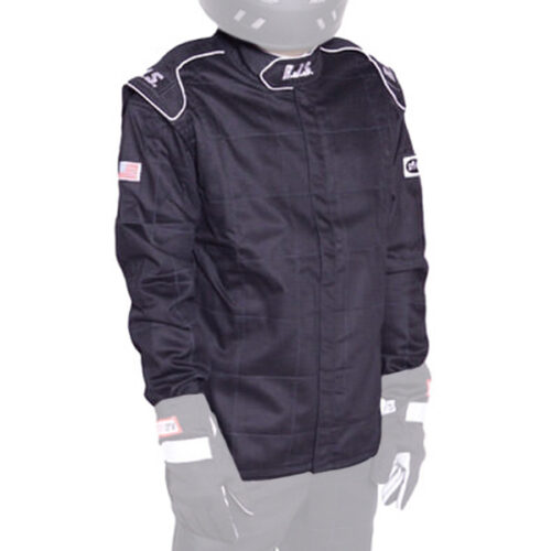 Jacket Black X-Large SFI-3-2A/5 FR Cotton