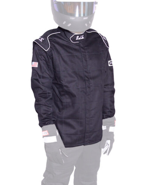 Jacket Black XX-Large SFI-3-2A/5 FR Cotton
