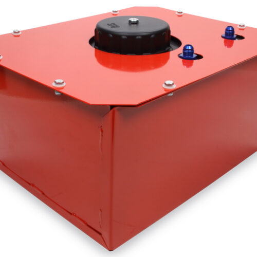 8 Gal Economy Cell w/Can Red Plastic Cap Raised