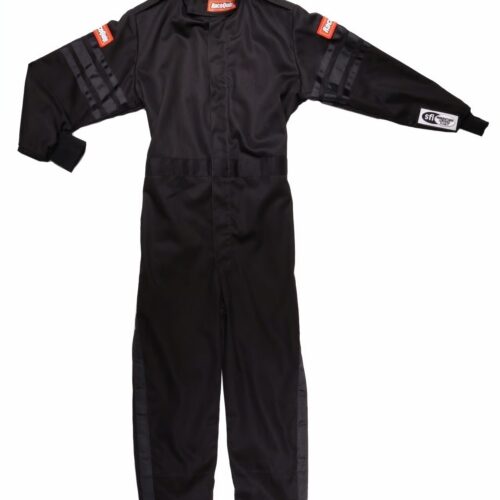Black Suit Single Layer Kids X-Large Black Trim