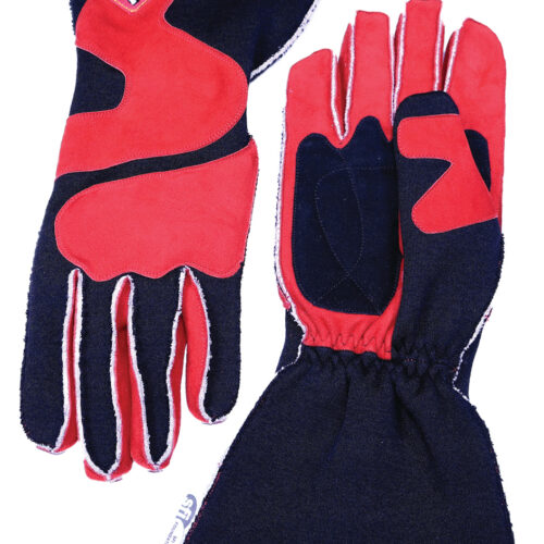 Gloves Outseam Black/Red Large SFI-5