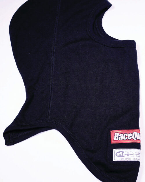 Headsock FR Black Double Layer SFI 3.3