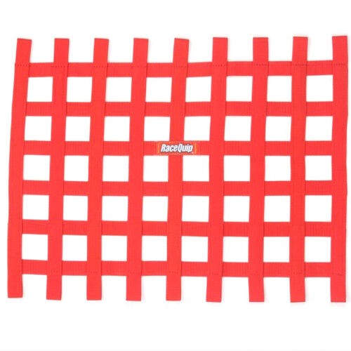 Ribbon Window Net Red Non-SFI
