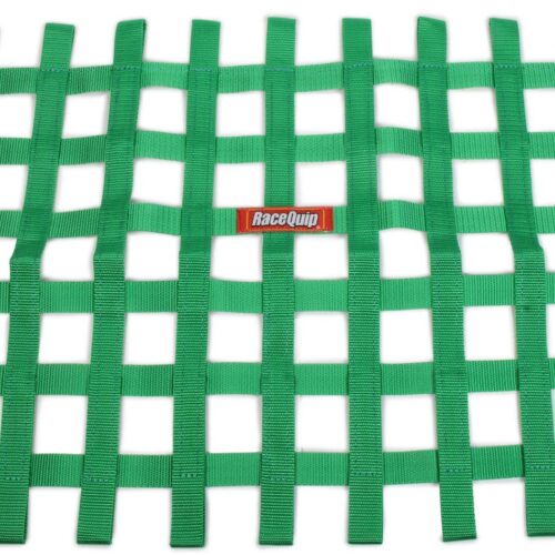 Ribbon Window Net Green Non-SFI 18in x 24in