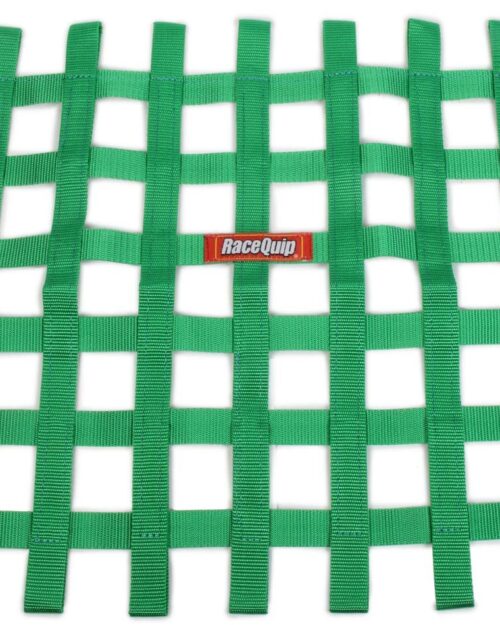Ribbon Window Net Green Non-SFI 18in x 24in