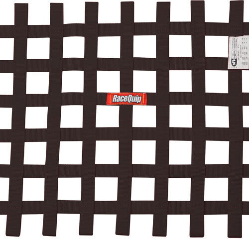 Ribbon Window Net SFI Black