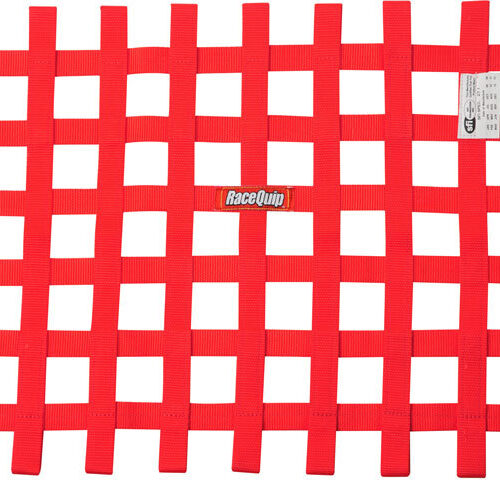 Ribbon Window Net SFI Red