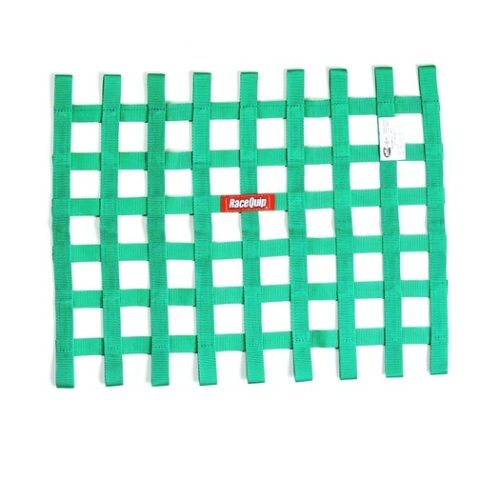 Ribbon Window Net SFI Green