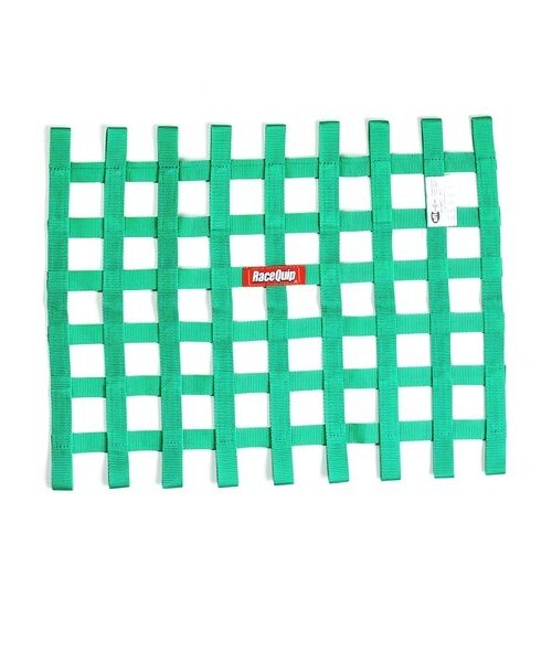 Ribbon Window Net SFI Green