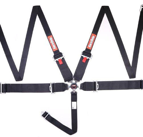 5pt Harness Camlock HNR Black SFI