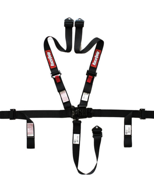 Harness 5pt L&L 2in P/U Lap Black SFI 16.1
