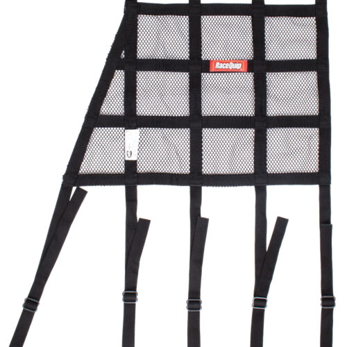 Window Net Mesh Angled Black SFI