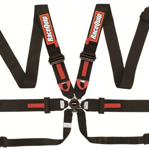 6pt Harness Camlock Blk FIA