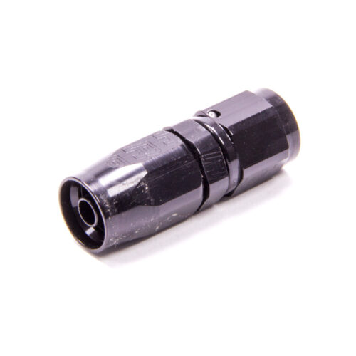 #4 Str Hose End Black