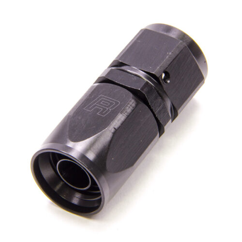 #8 Str Hose End Black