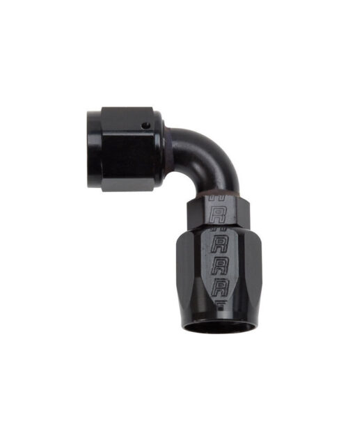 #8 90 Deg Hose End Black
