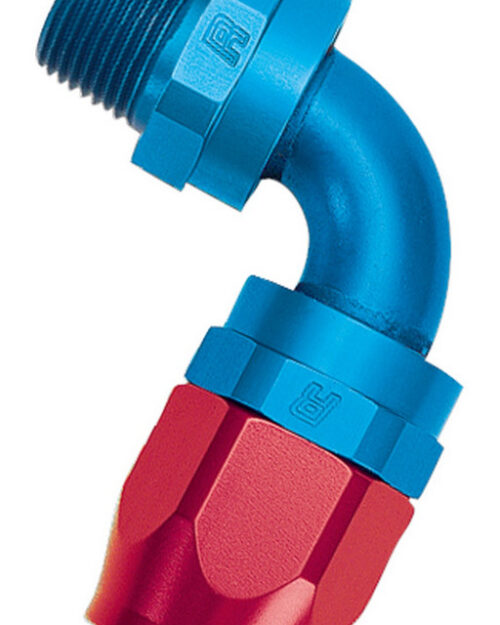 90 Deg. Full Flow Hose End #6 - 1/4 NPT