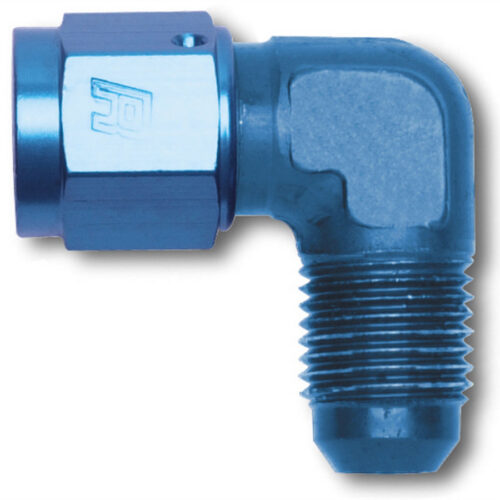 #8 Female to #8 Male 90 Deg Coupler