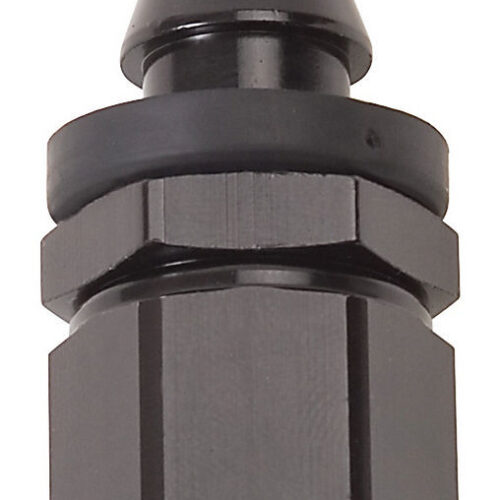 Twist-Lok Hose End #4 Str Black