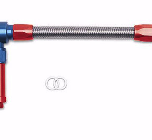 #8 Dual Inlet Fuel Line Kit - Holley Carb.