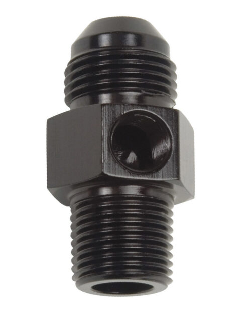 P/C #6 to 3/8 NPT Str Adptr Fitting w/ 1/8 NPT