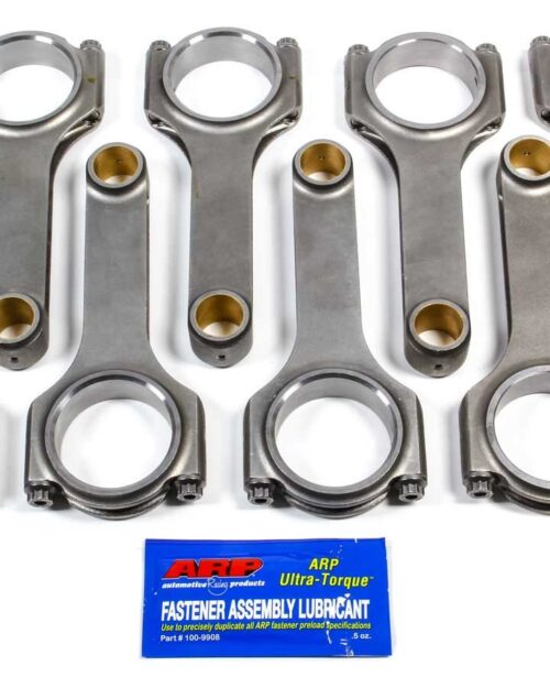 SBC 4340 Forged H-Beam Rods 6.000 w/ARP2000