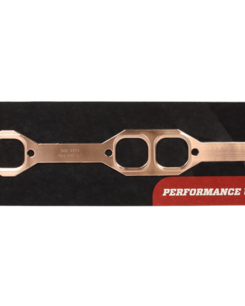 18 Degree SBC Copper Embossed Exhaust Gasket