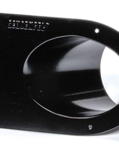 Tail Pipe Saver 4in Black 45 Degree