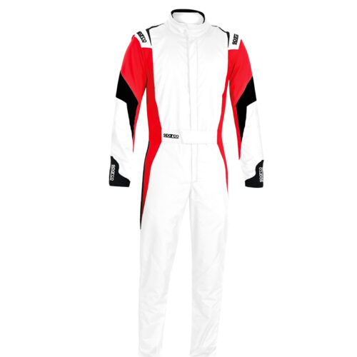 Comp Suit White/Red Large