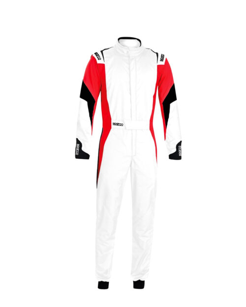 Comp Suit White/Red Large