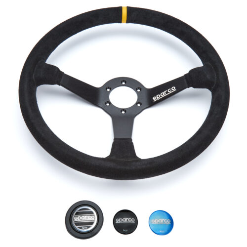 Steering Wheel 368 Black Suede