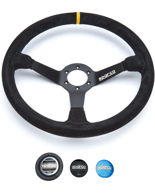 Steering Wheel 368 Black Suede