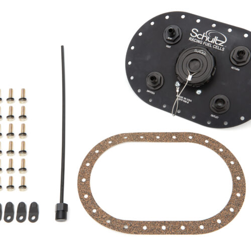 Filler Plate Alum 8an Outlet Billet Cap