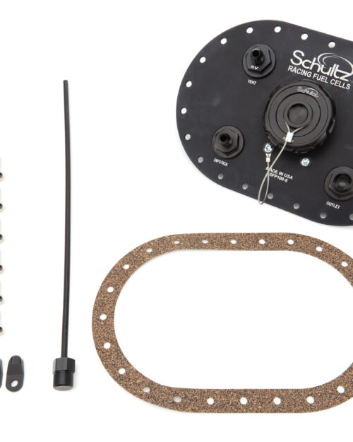 Filler Plate Alum 8an Outlet Billet Cap