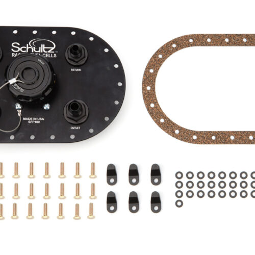 Filler Plate Alum 10an Outlet Billet Cap