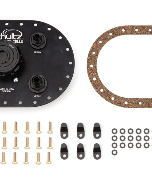 Filler Plate Alum 10an Outlet Billet Cap