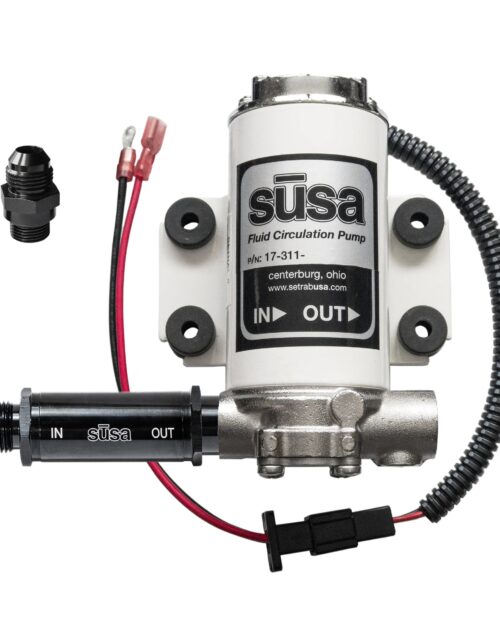 Mini Circulation Pump - Gear Oil - 12-Volt  6AN