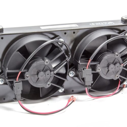 Series-9 Oil Cooler -20 Row w/ Dual 12 Volt Fans
