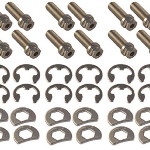 Header Bolt Kit - 6pt. 3/8-16 x 1in (12)