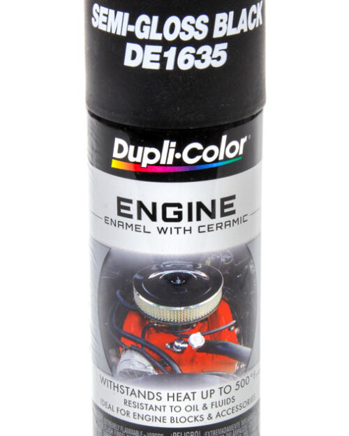Semi Gloss Black Engine Paint 12oz