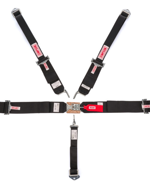 Harness 5pt LL Pull-Up Lap B/I HANS Shoulder