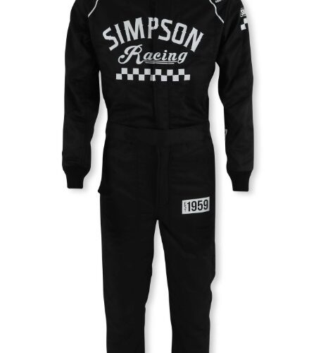 Suit Checkers Large Black SFI 3.2A/5