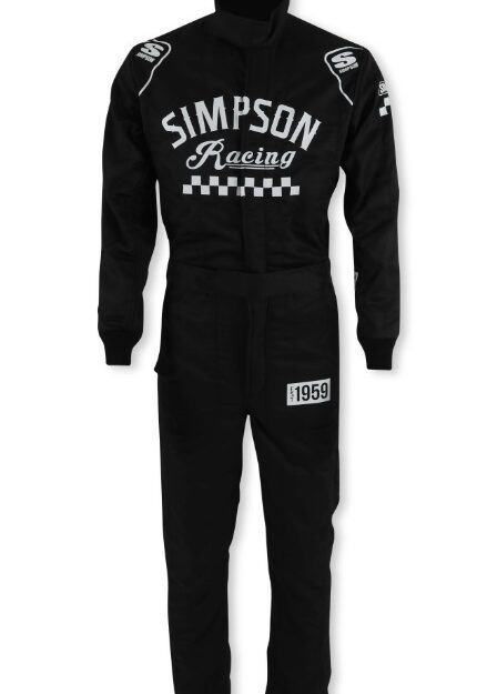 Suit Checkers Large Black SFI 3.2A/5