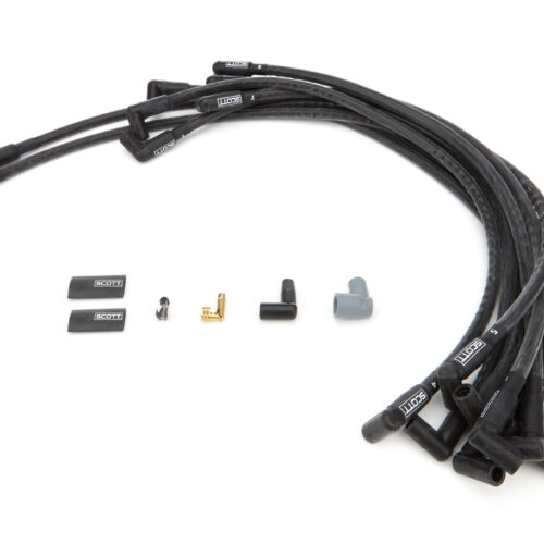 SBC Spark Plug Wire Set 90-Degree - Black