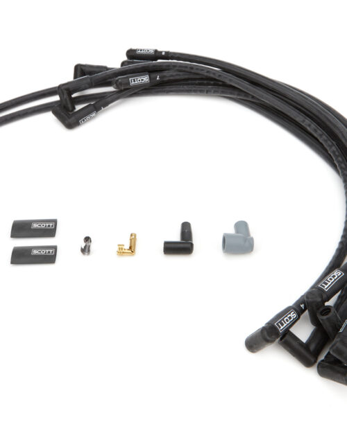 SBC Spark Plug Wire Set 90-Degree - Black