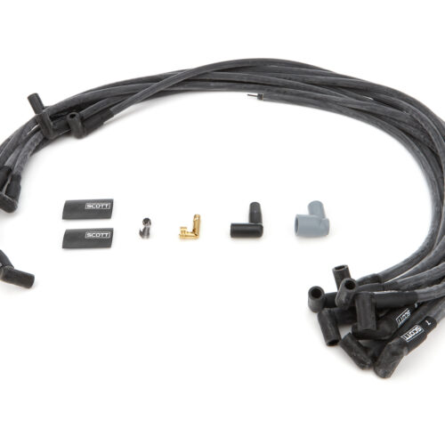 SBC Spark Plug Wire Set 90-Degree - Black