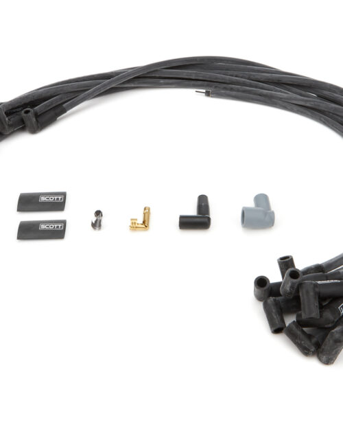 SBC Spark Plug Wire Set 90-Degree - Black