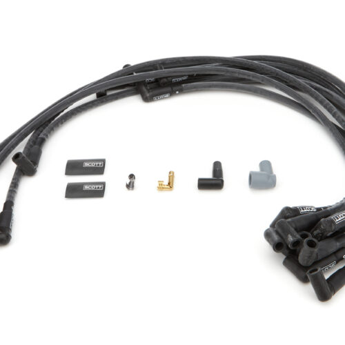 SBC Spark Plug Wire Set Black 604 Crate Engine